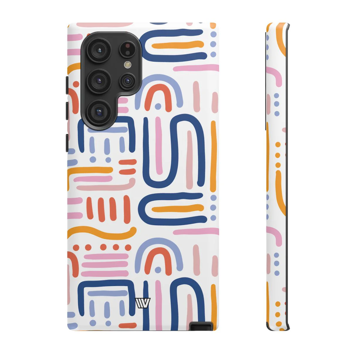 MEMPHIS BOLD LINES | Tough Phone Case - Image 66