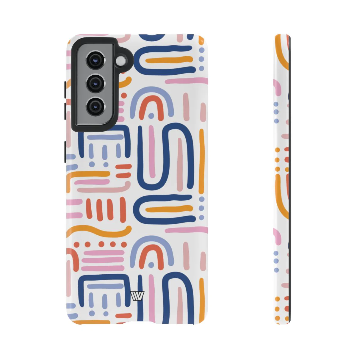 MEMPHIS BOLD LINES | Tough Phone Case - Image 67