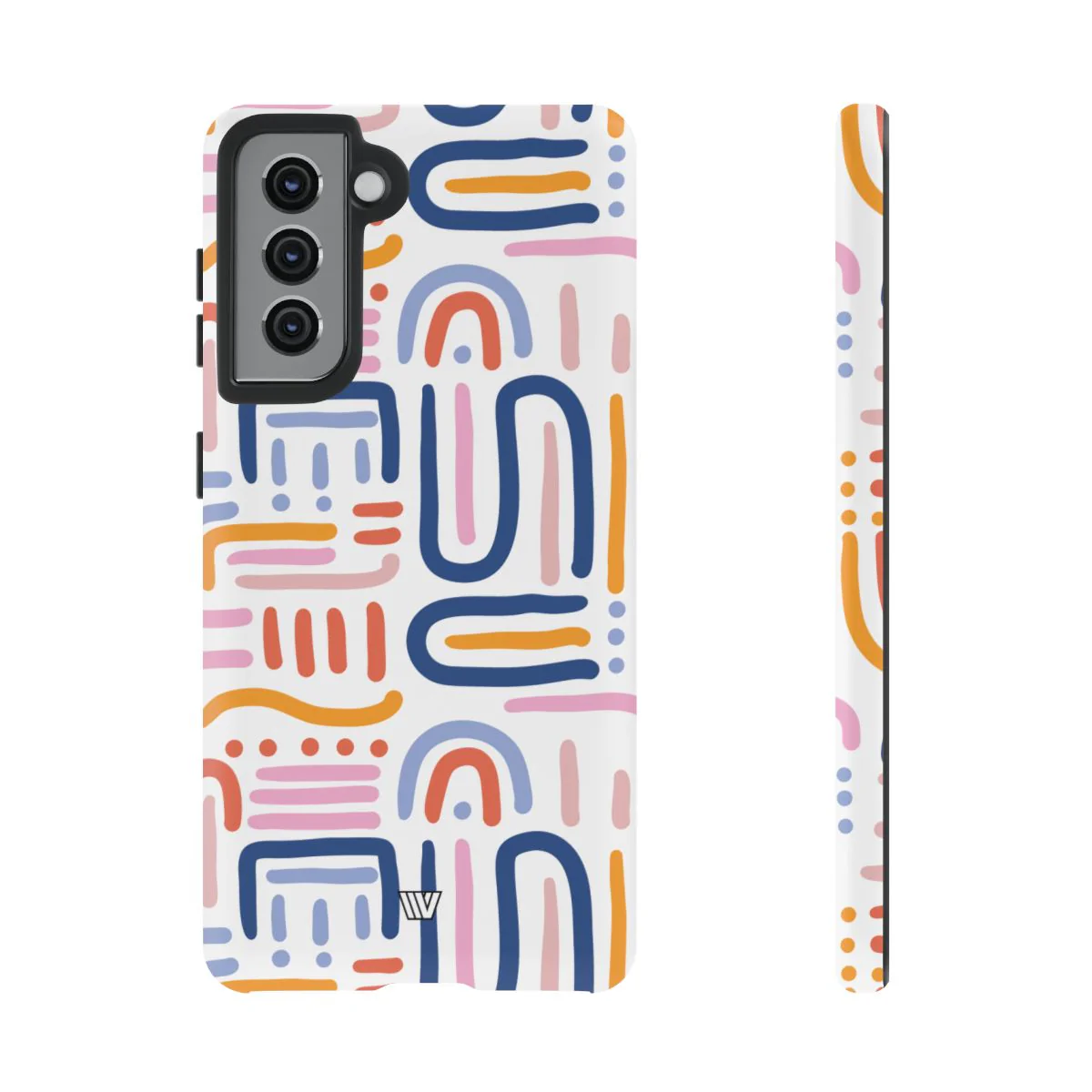 MEMPHIS BOLD LINES | Tough Phone Case - Image 68