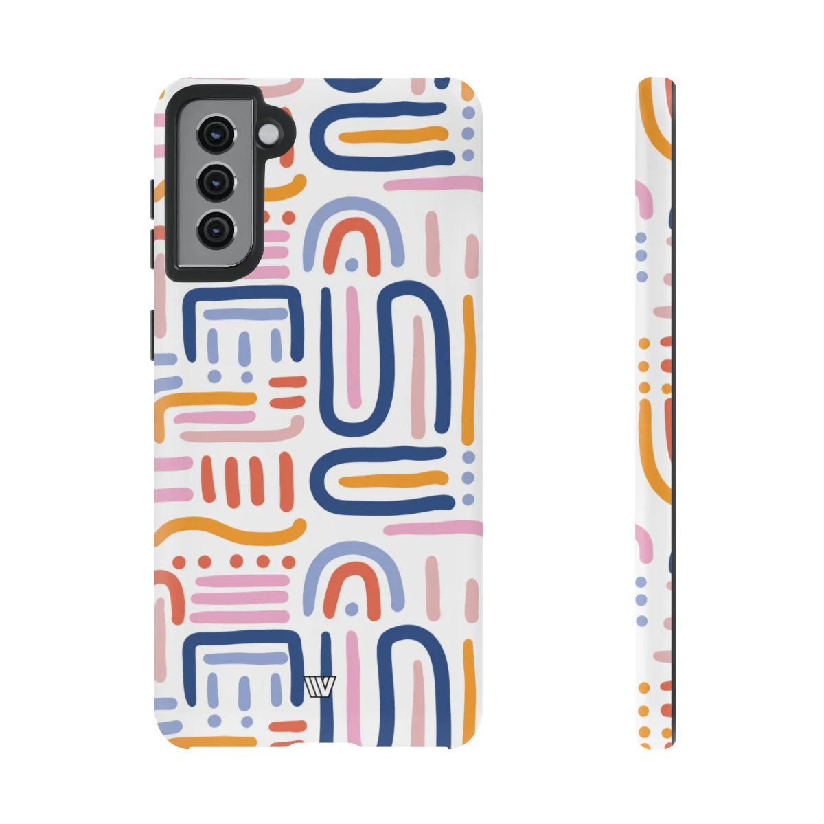 MEMPHIS BOLD LINES | Tough Phone Case - Image 70
