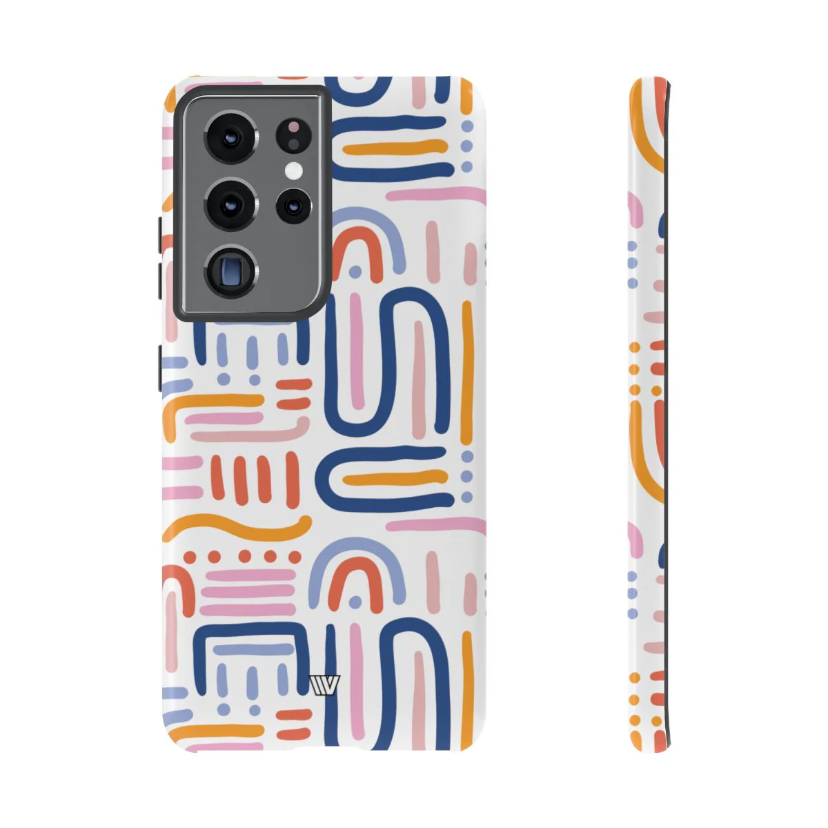 MEMPHIS BOLD LINES | Tough Phone Case - Image 71