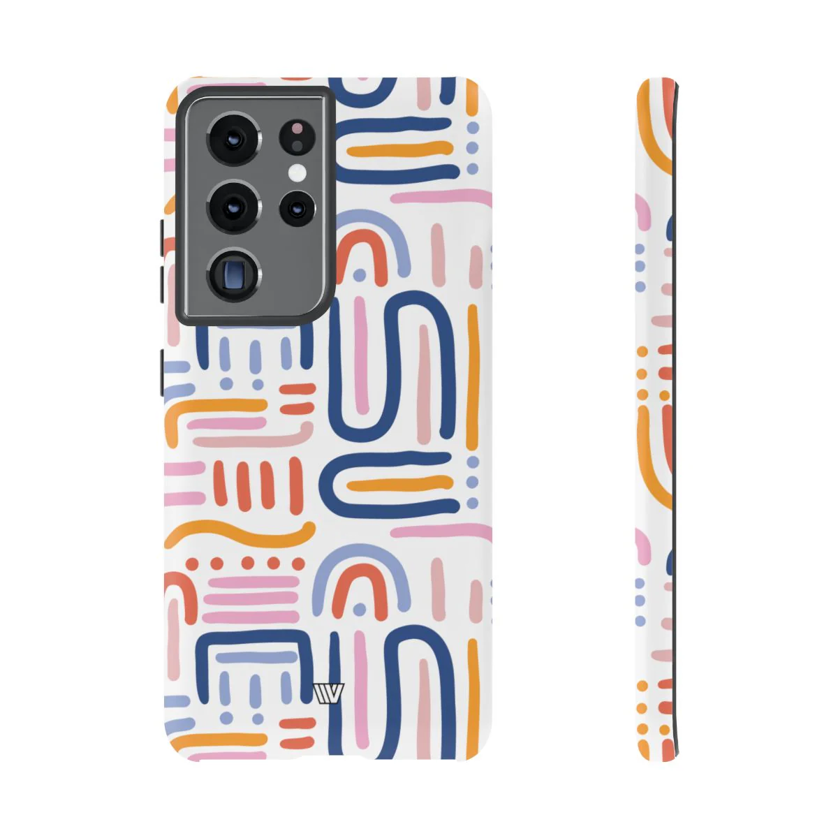 MEMPHIS BOLD LINES | Tough Phone Case - Image 72