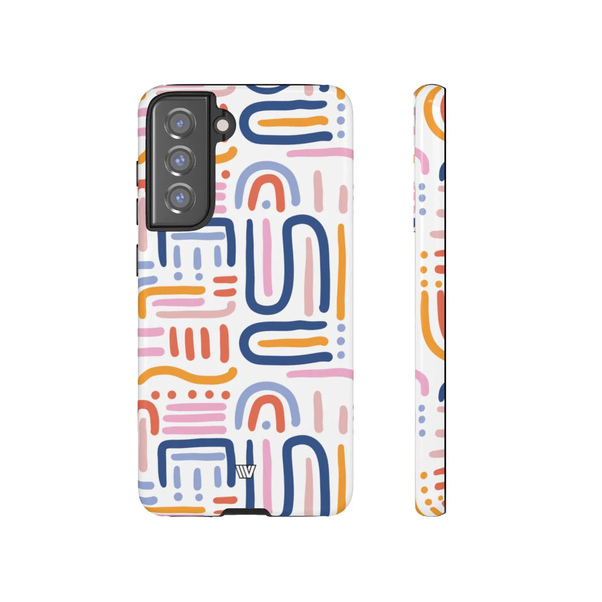 MEMPHIS BOLD LINES | Tough Phone Case - Image 73