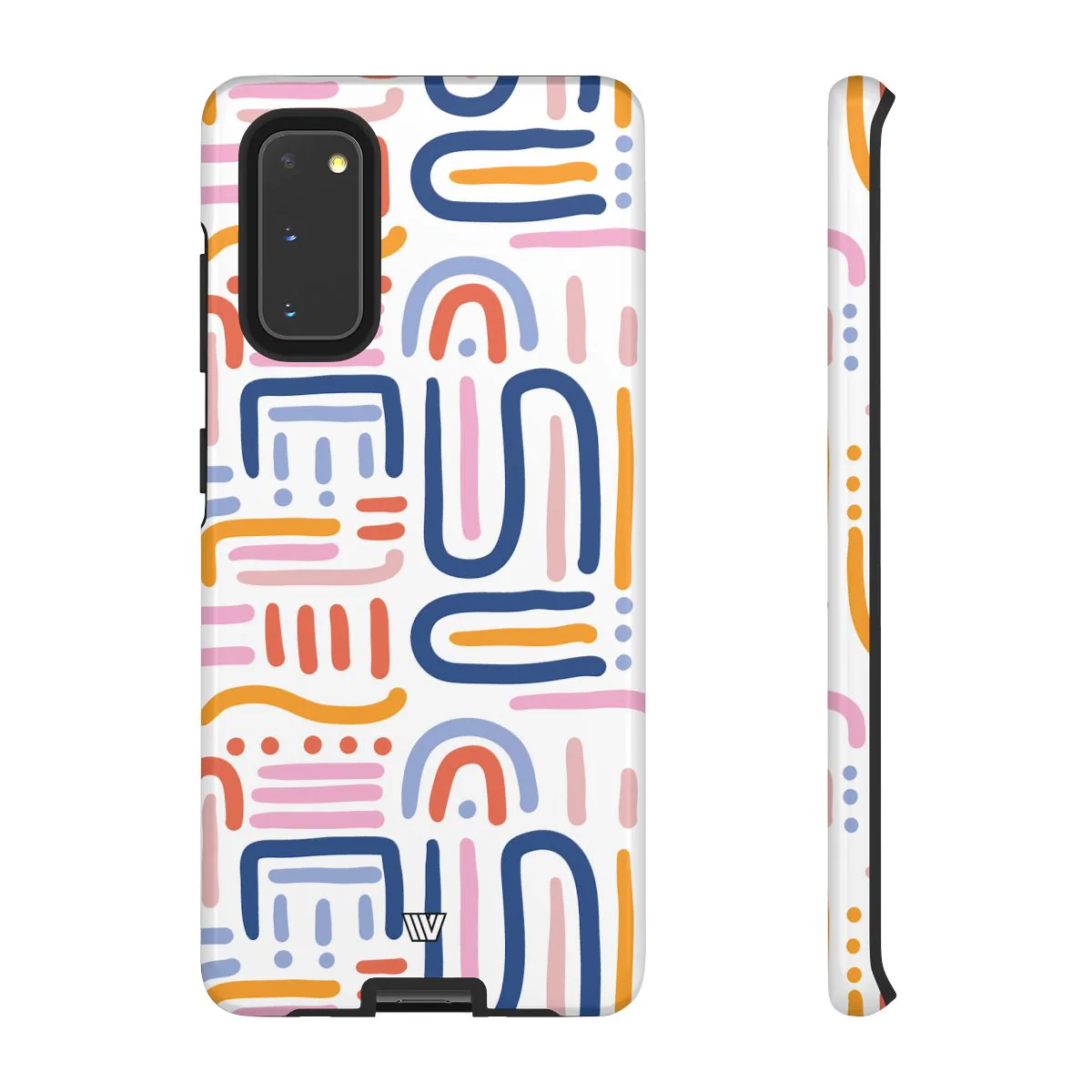 MEMPHIS BOLD LINES | Tough Phone Case - Image 75