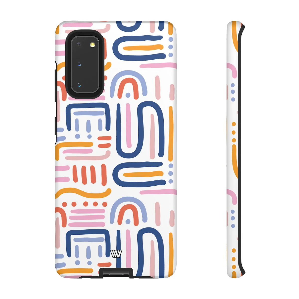 MEMPHIS BOLD LINES | Tough Phone Case - Image 76