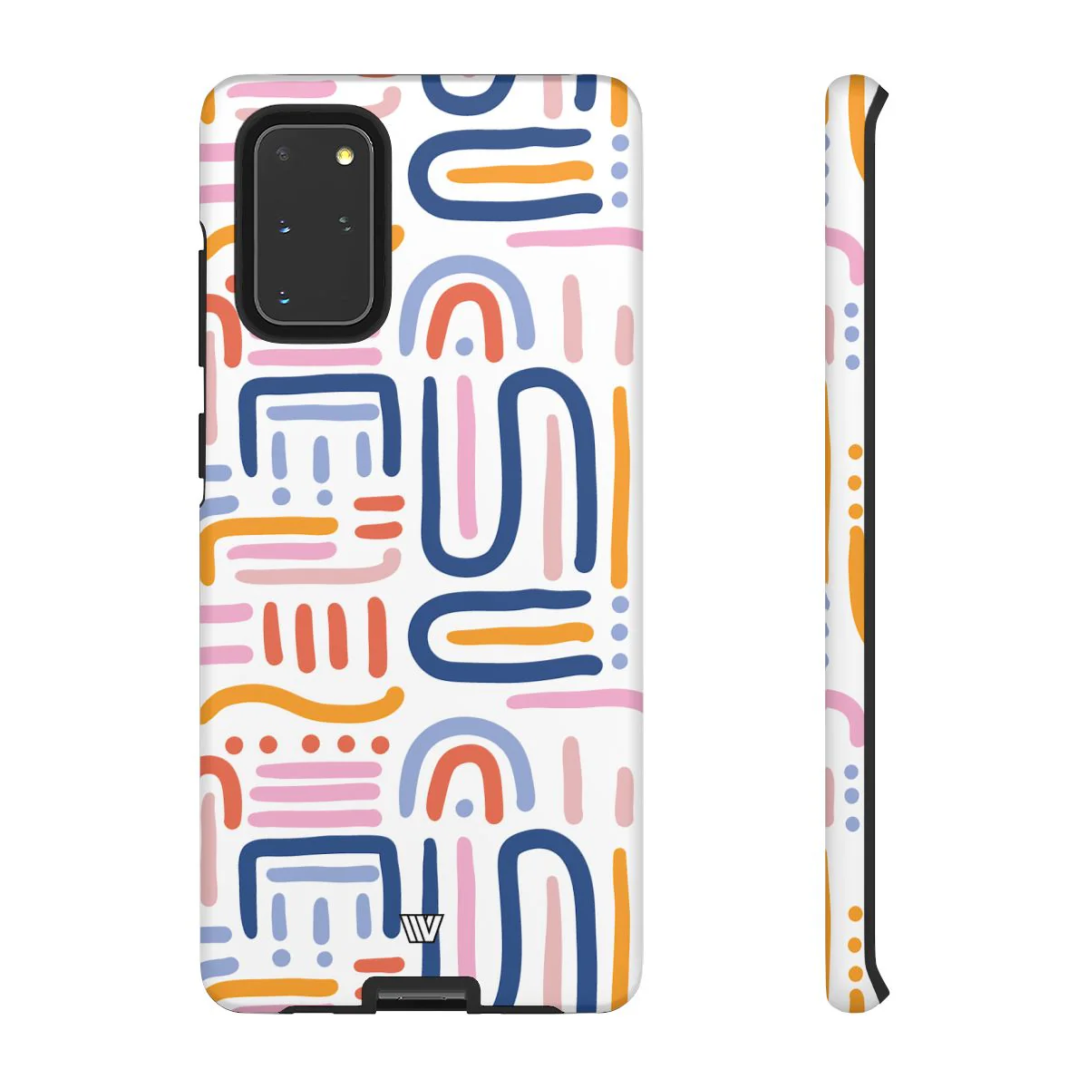 MEMPHIS BOLD LINES | Tough Phone Case - Image 78