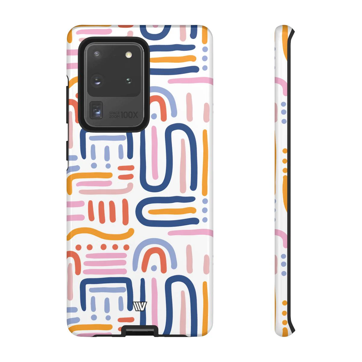 MEMPHIS BOLD LINES | Tough Phone Case - Image 79