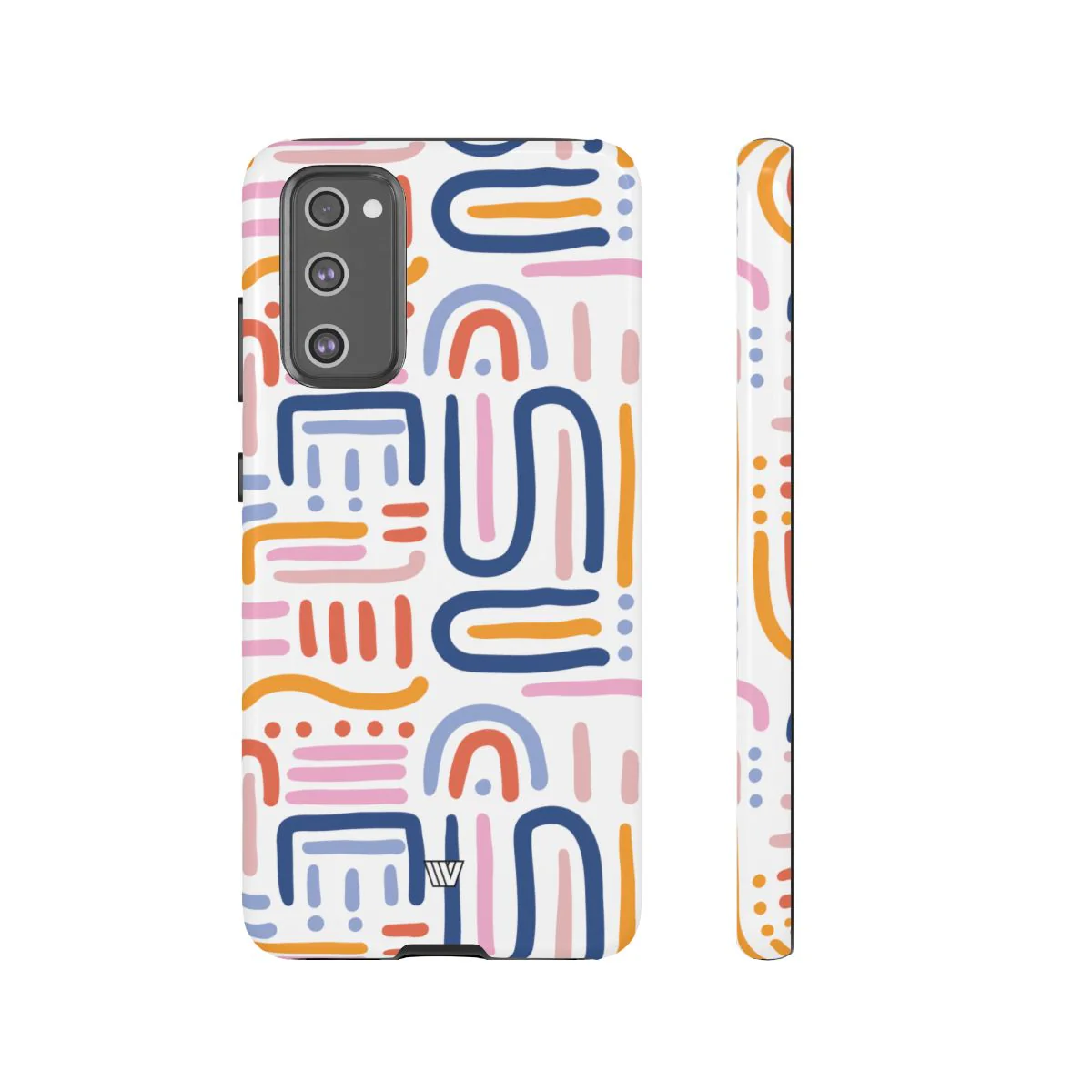 MEMPHIS BOLD LINES | Tough Phone Case - Image 81