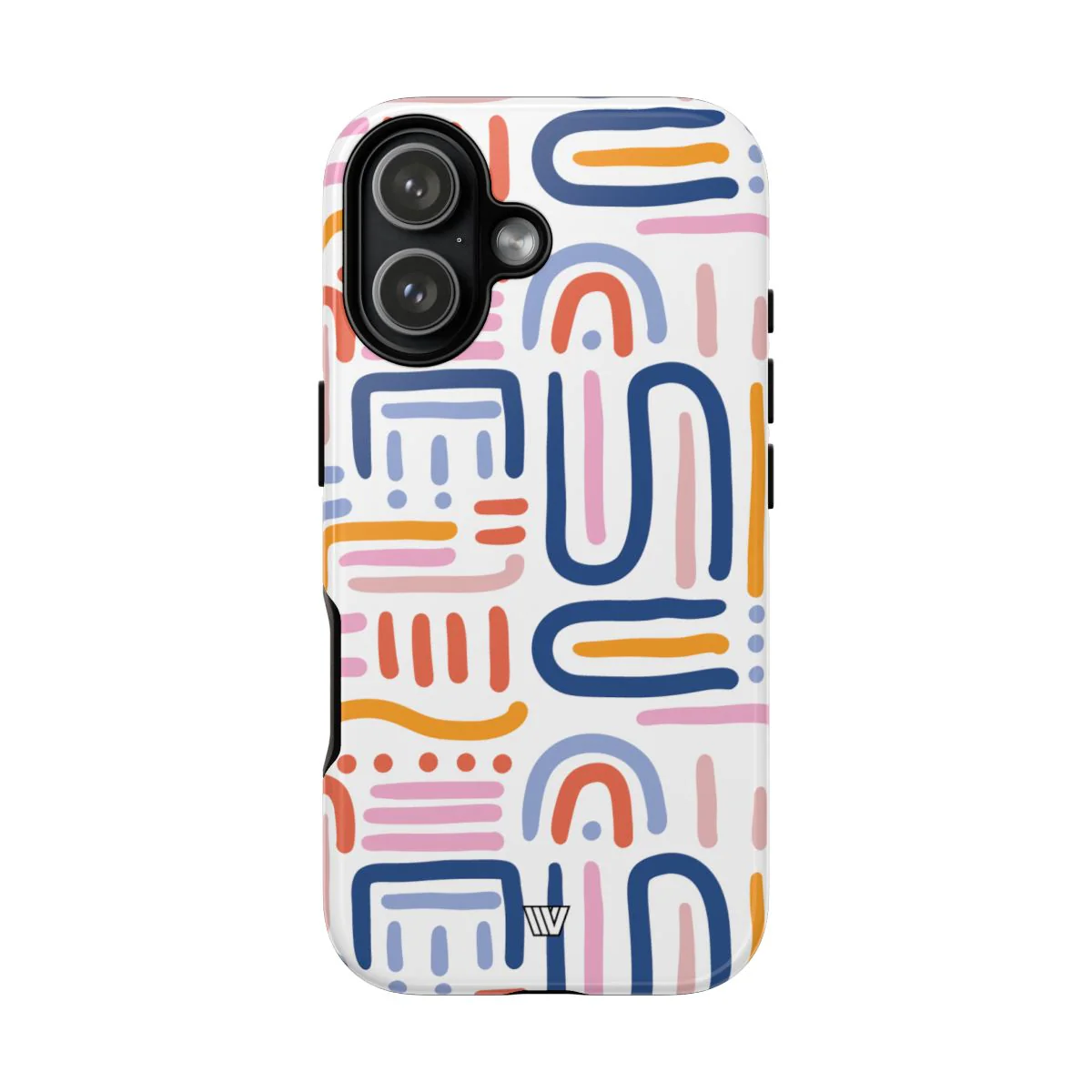 MEMPHIS BOLD LINES | Tough Phone Case - Image 84