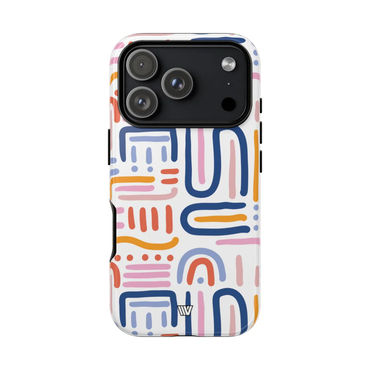 MEMPHIS BOLD LINES | Tough Phone Case - Image 88