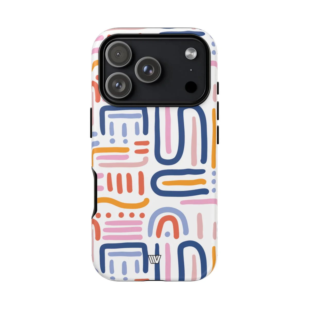 MEMPHIS BOLD LINES | Tough Phone Case - Image 89