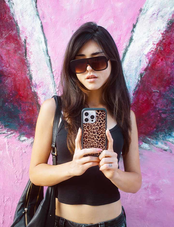 Meow | Brown iPhone Case - Image 51