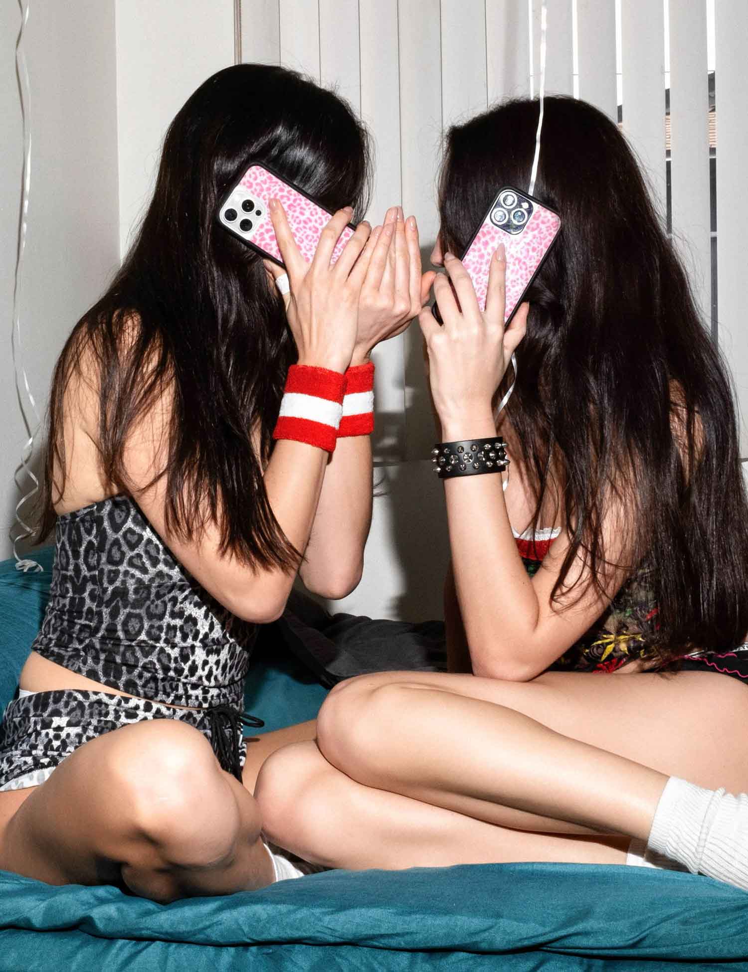 Meow | Pink iPhone Case - Image 42