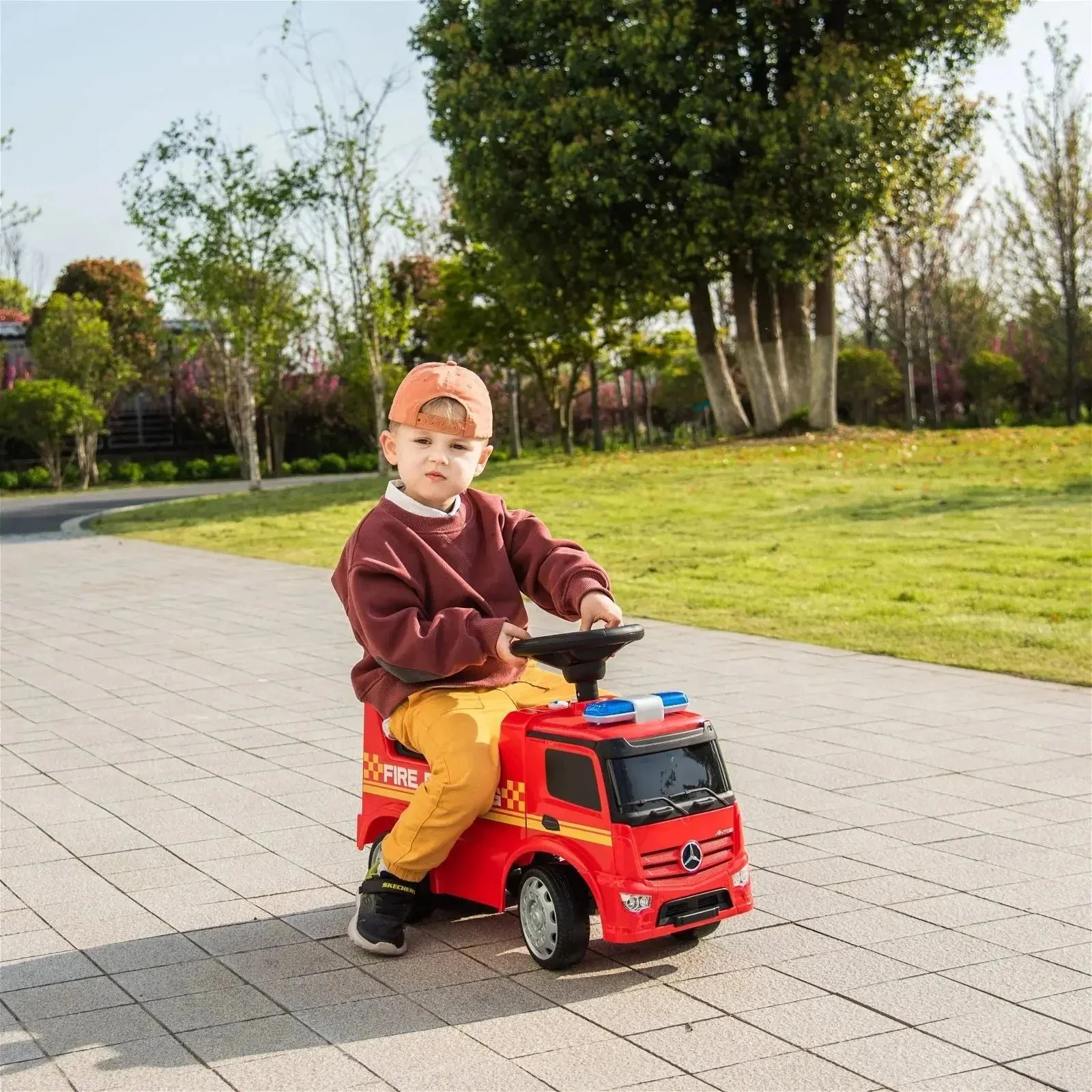 Mercedes Antos Kids' Foot to Floor Ride-On - Image 5