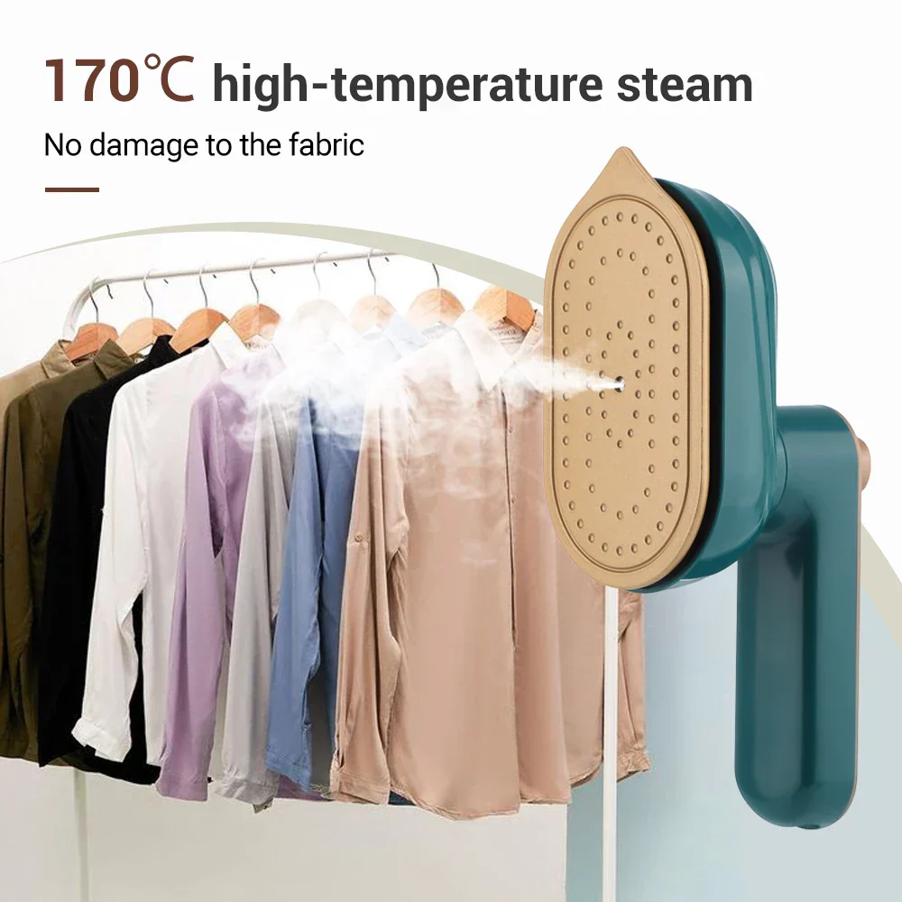 Mini Garment Steamer Steam Iron Handheld Portable Home Travelling For Clothes Ironing Wet Dry Ironing Machine - Image 4
