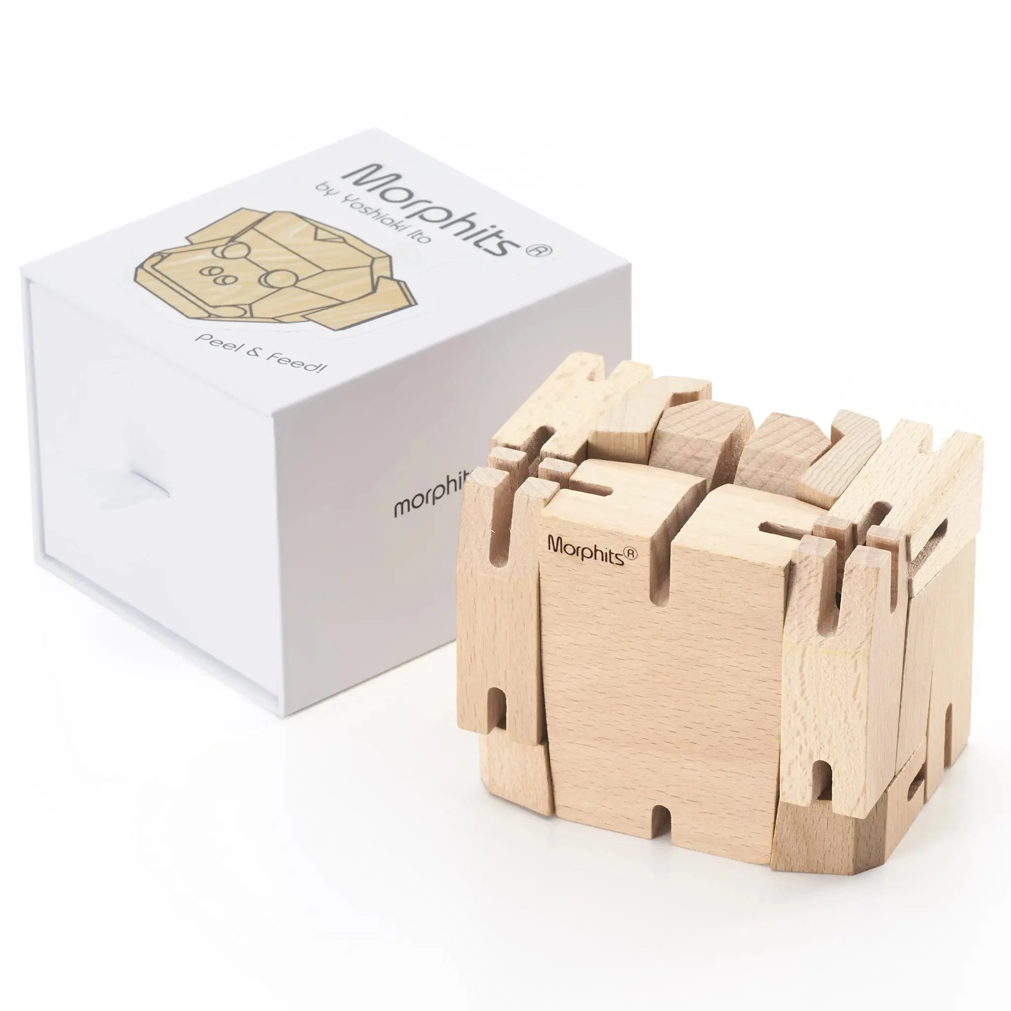 Modern Wooden Monkey Decor – Interactive Puzzle & Art Piece - Image 2
