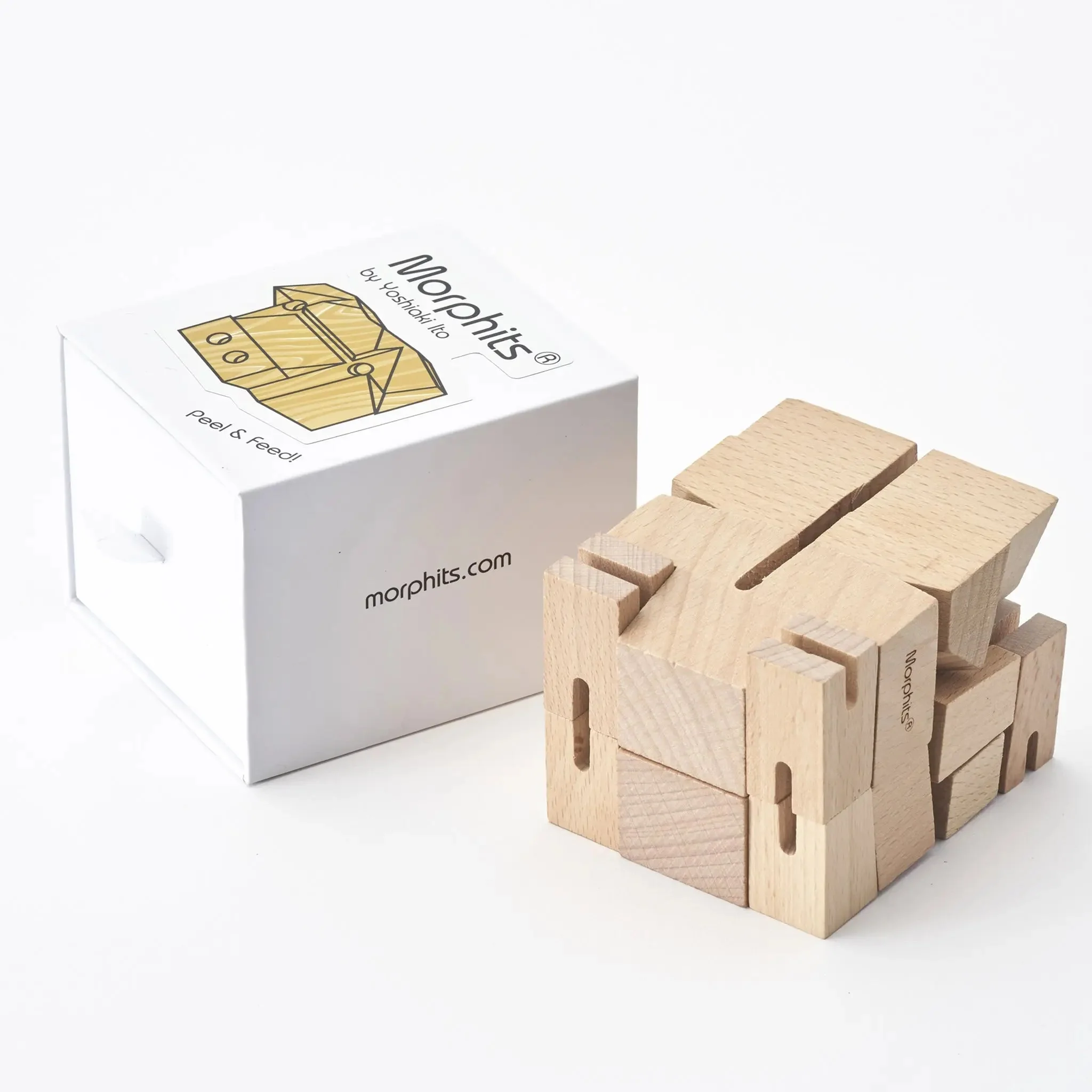 Modern Wooden Pig Decor – Interactive Puzzle & Art Piece - Image 2
