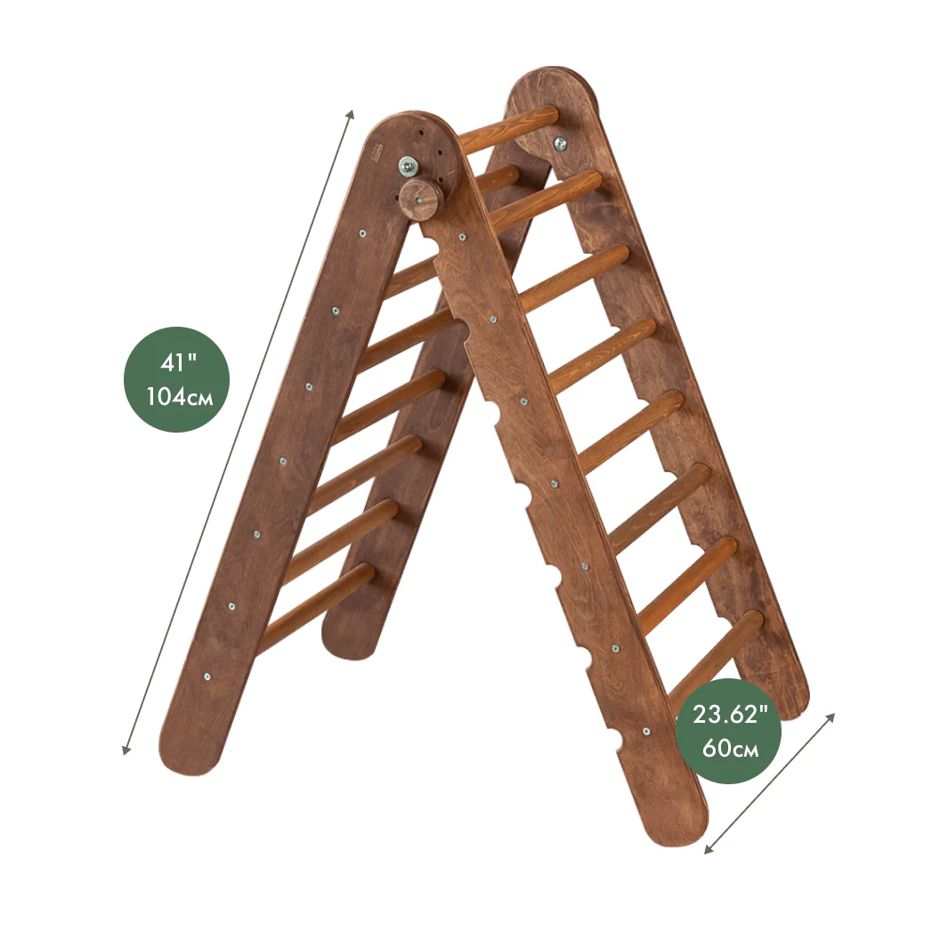 Montessori Triangle Ladder - Handmade Climber for Kids 1-7 y.o. - Image 2