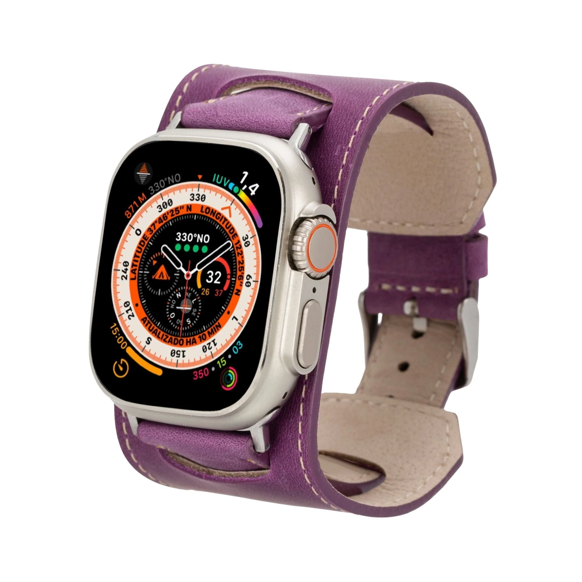 Moorcroft Cuff Leather Bands for Apple Watch - Image 21