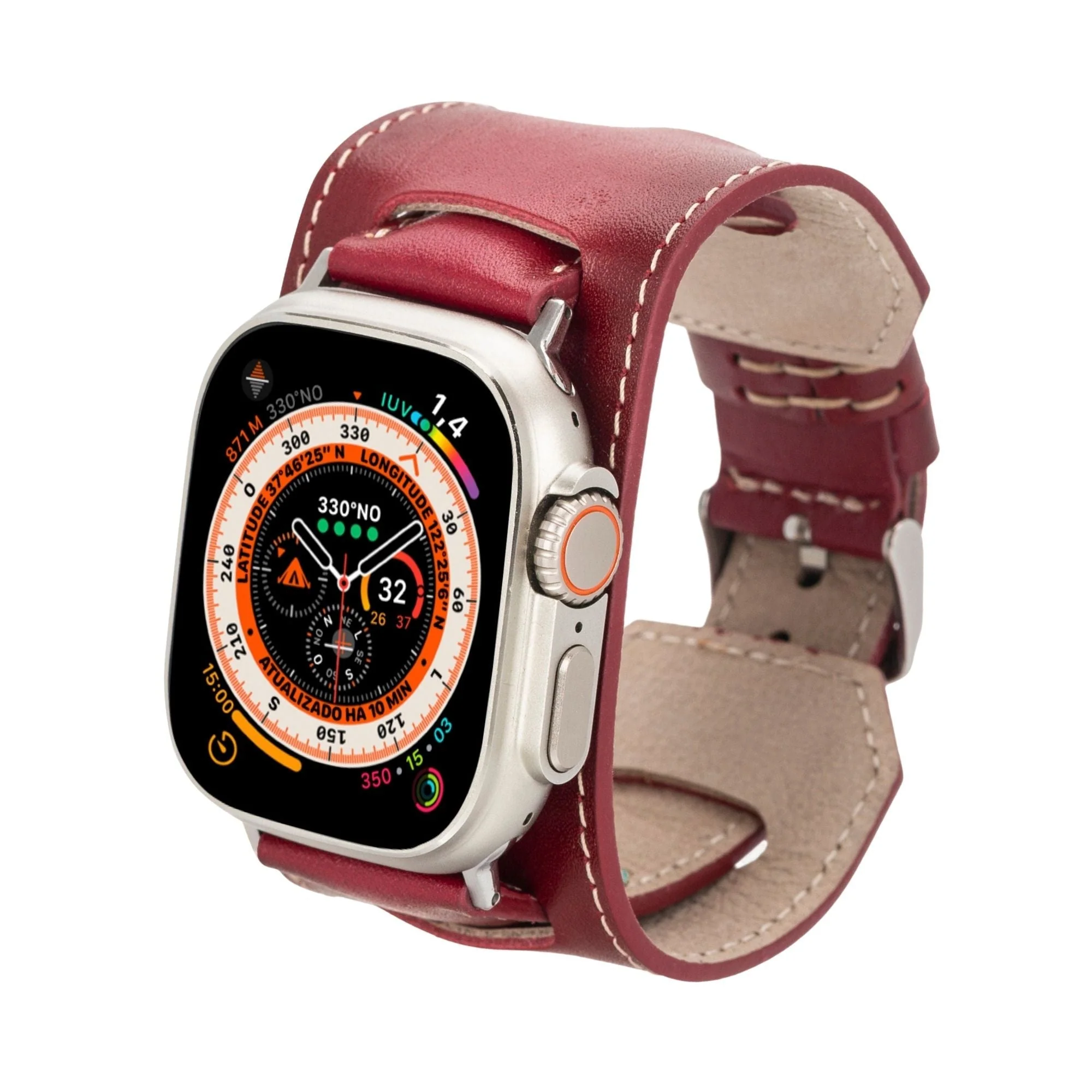Moorcroft Cuff Leather Bands for Apple Watch - Image 29