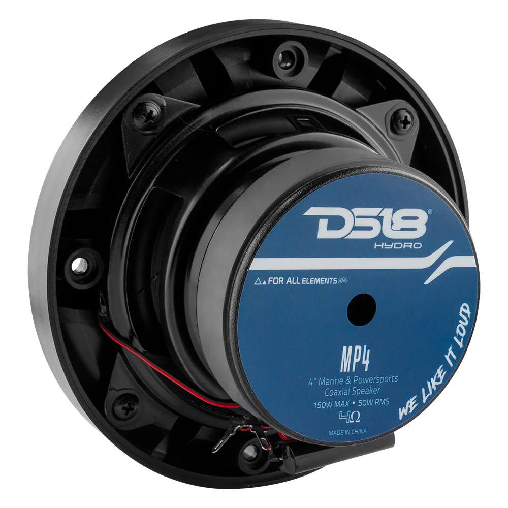 MP 4" 2-Way Coaxial Marine Speaker 50 Watts Rms 4-Ohm - Image 7