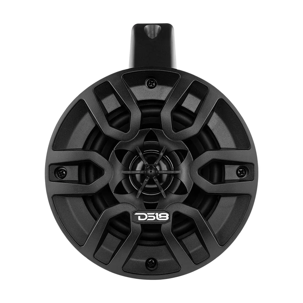 MP 4" Amplified With Bluetooth Wakeboard Tower Speakers 40 Watts Rms -Black - Image 3