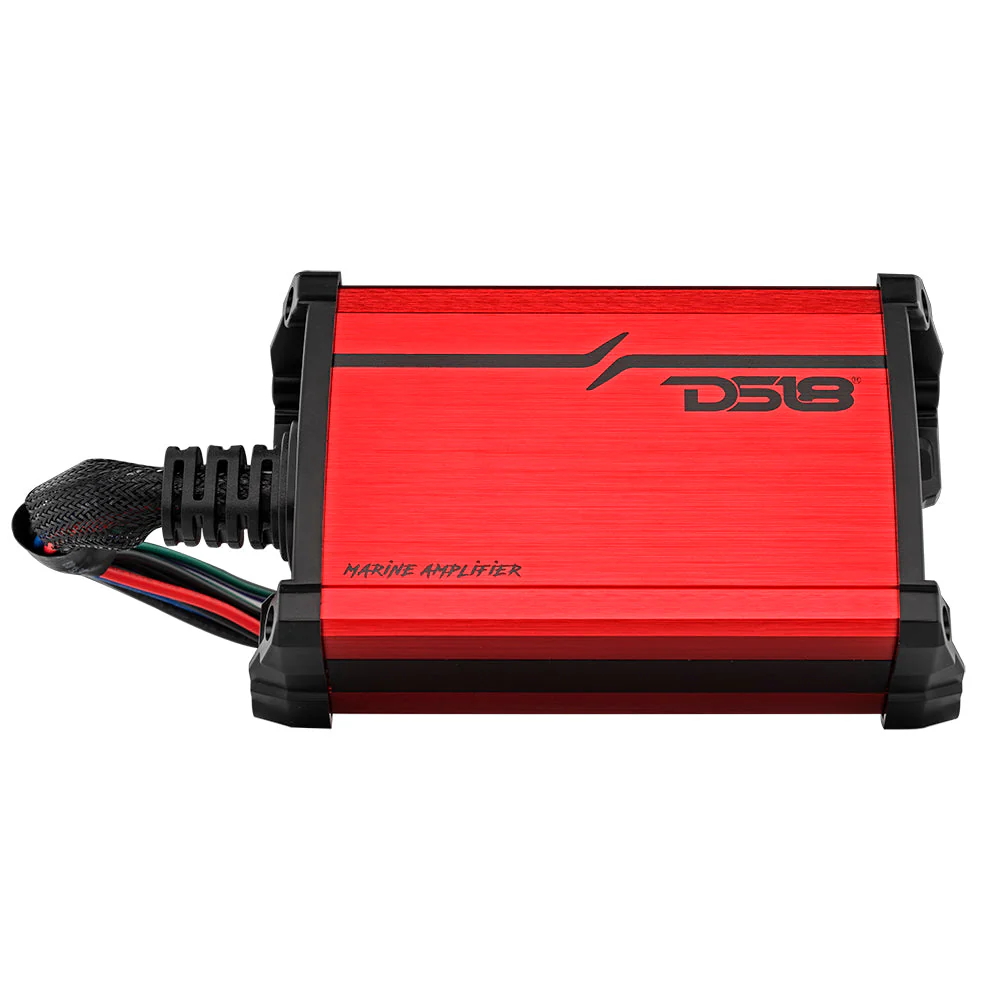 MP 4-Channel Full-Range Class D IP55 Marine and Powersports Amplifier 4 x 40 Watts Rms @ 4-Ohm - Image 2