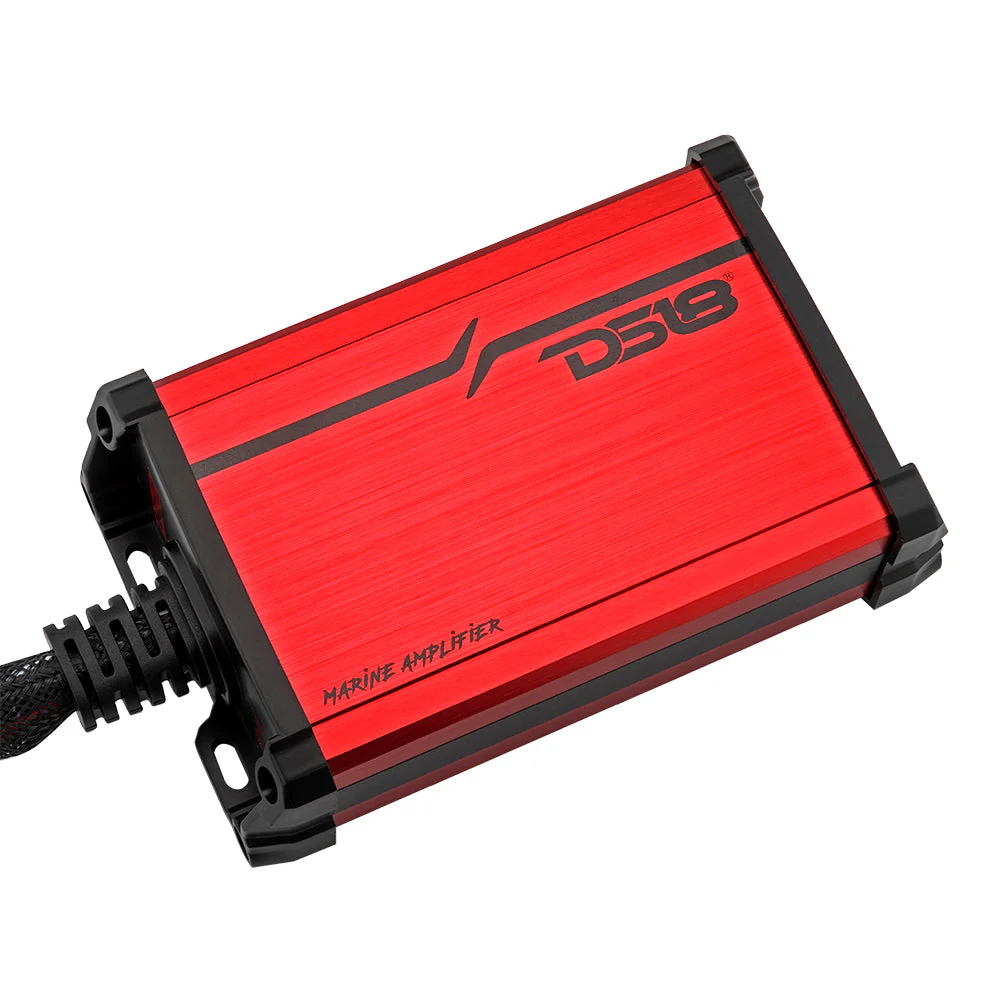 MP 4-Channel Full-Range Class D IP55 Marine and Powersports Amplifier 4 x 40 Watts Rms @ 4-Ohm - Image 3