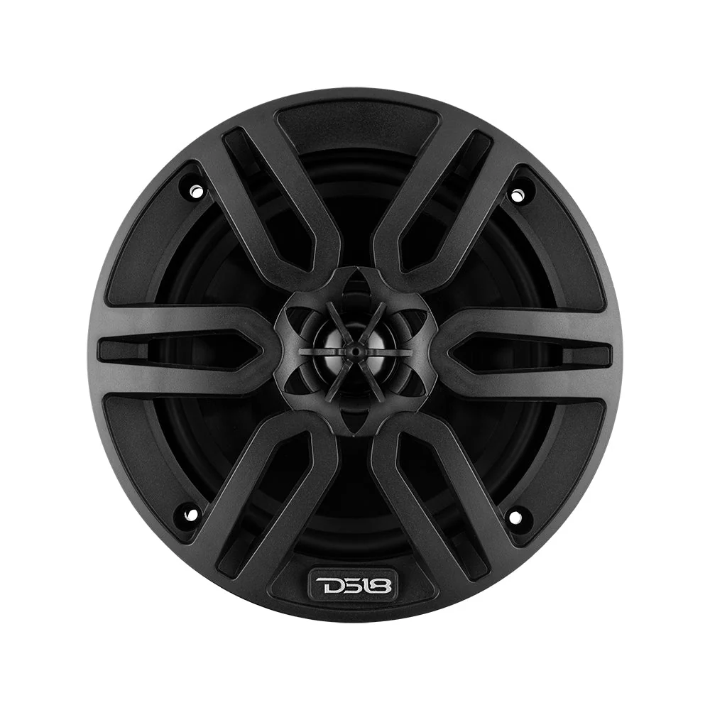 MP 6.5" 2-Way Coaxial Marine Speaker 60 Watts Rms 4-Ohm -Black - Image 3