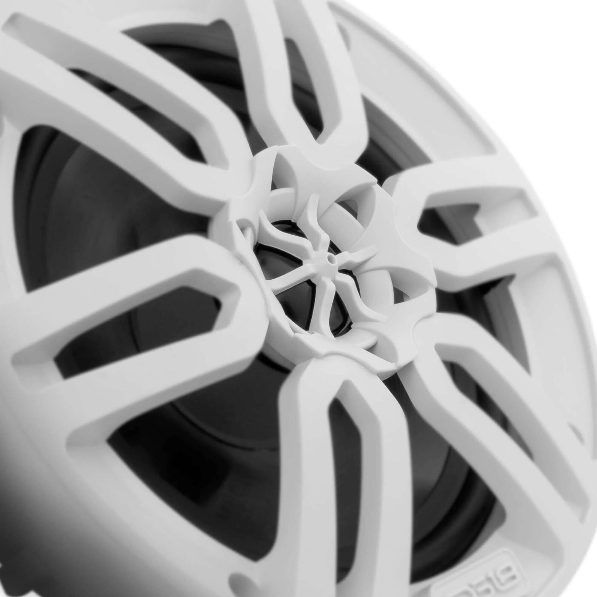 MP 6.5" 2-Way Coaxial Marine Speaker 60 Watts Rms 4-Ohm -White - Image 2