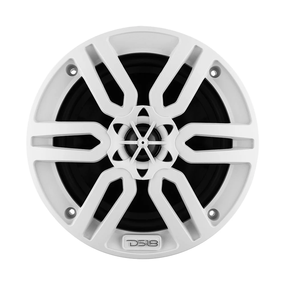 MP 6.5" 2-Way Coaxial Marine Speaker 60 Watts Rms 4-Ohm -White - Image 3