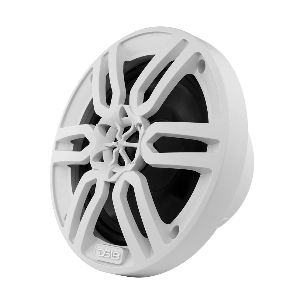 MP 6.5" 2-Way Coaxial Marine Speaker 60 Watts Rms 4-Ohm -White - Image 4