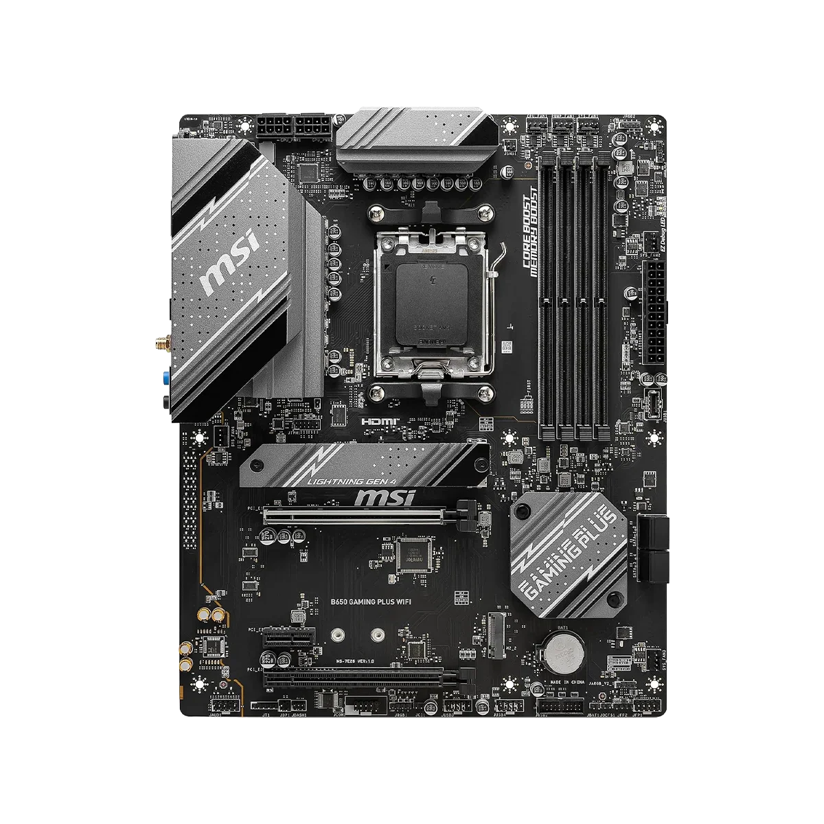 MSI B650 Gaming Plus WiFi Motherboard | AM5, DDR5, PCIe 4.0 - Image 2