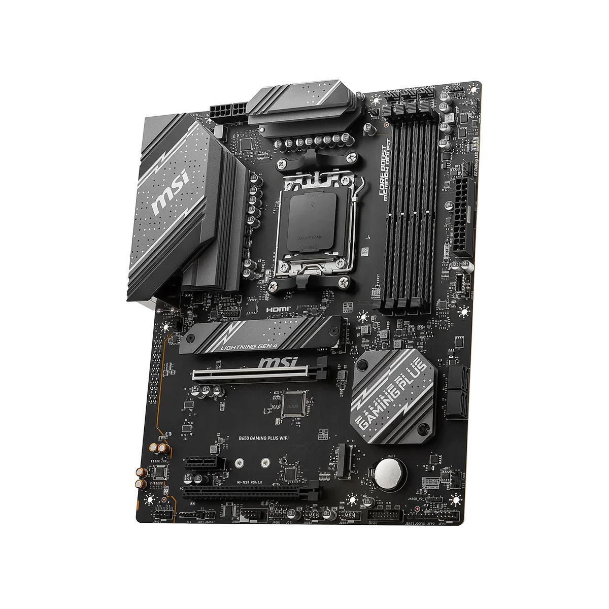 MSI B650 Gaming Plus WiFi Motherboard | AM5, DDR5, PCIe 4.0 - Image 4
