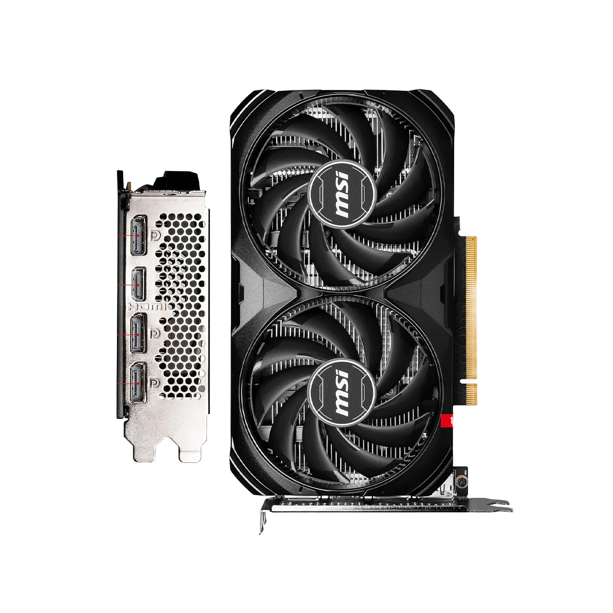 MSI GeForce RTX 4060 Ventus 2X Black 8G OC Graphics Card - Image 3