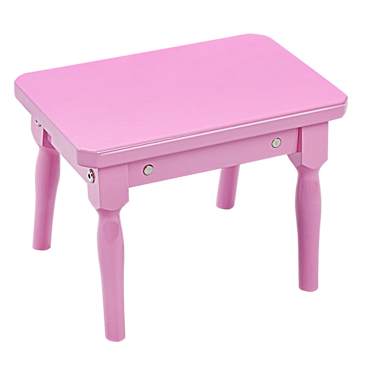 Musical Instrument Toy 30-Key Children Mini Grand Piano with Bench-Pink - Image 6