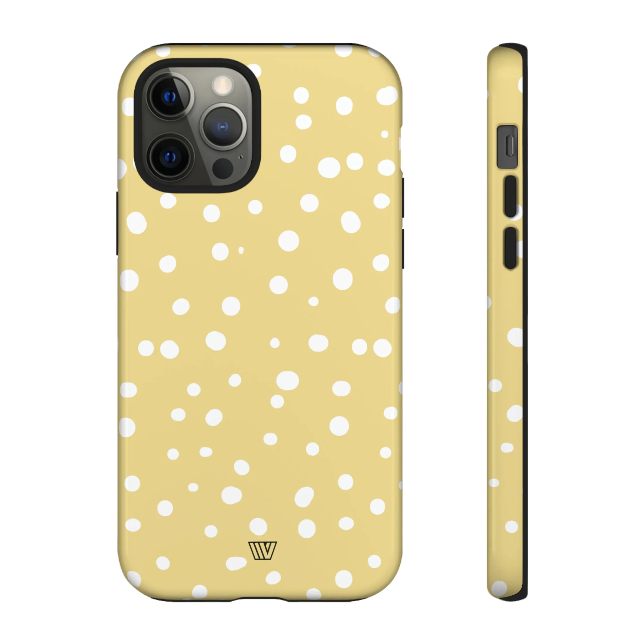 MUTED YELLOW DOTS | Tough Phone Case - Image 14
