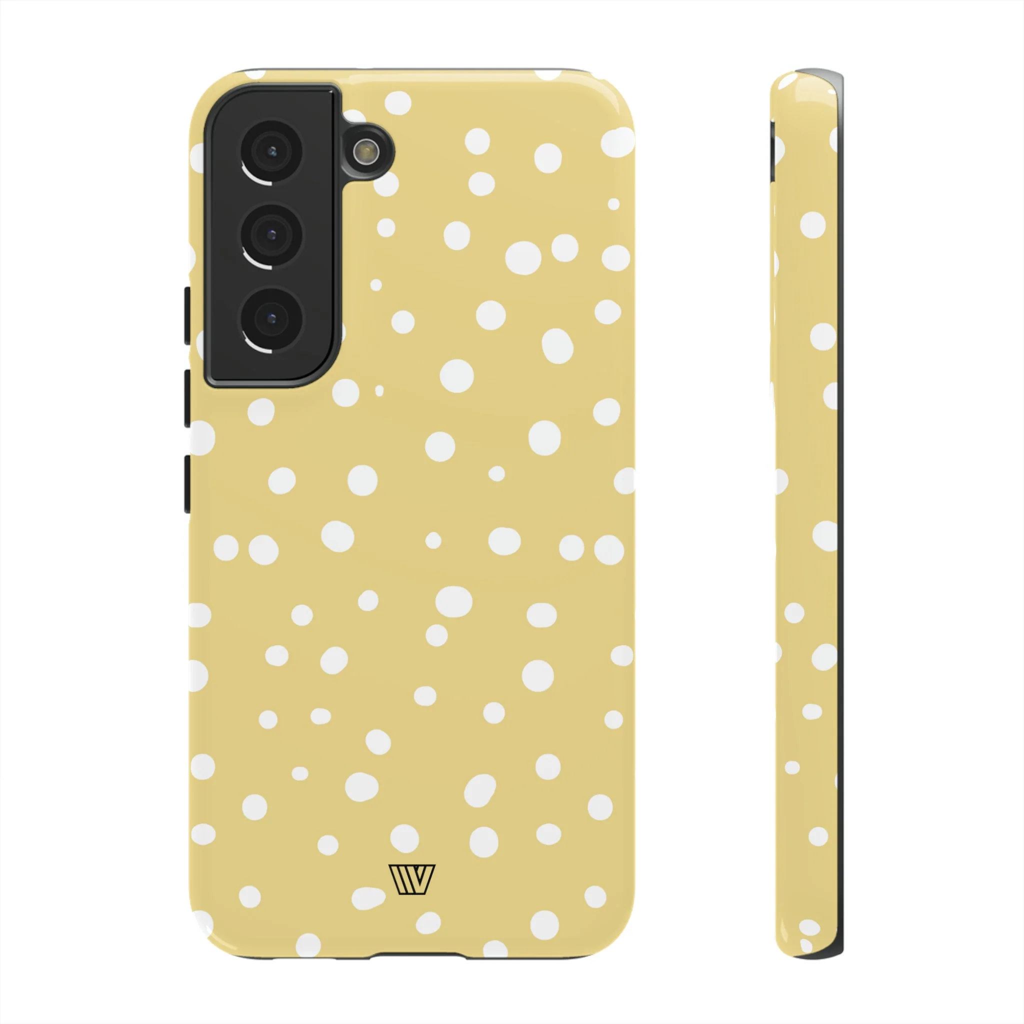 MUTED YELLOW DOTS | Tough Phone Case - Image 38
