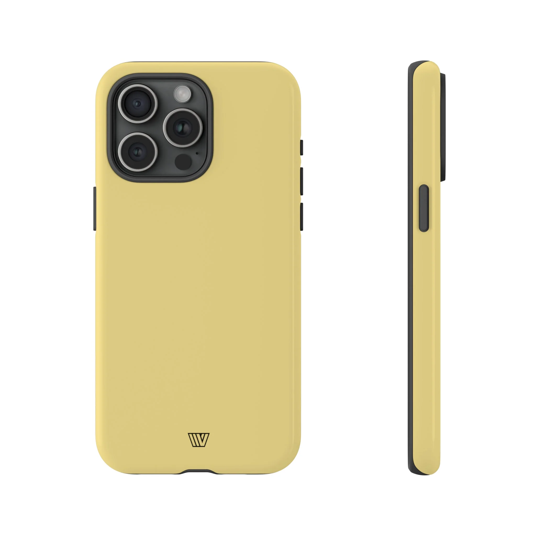 MUTED YELLOW SOLID | Tough Phone Case - Image 20