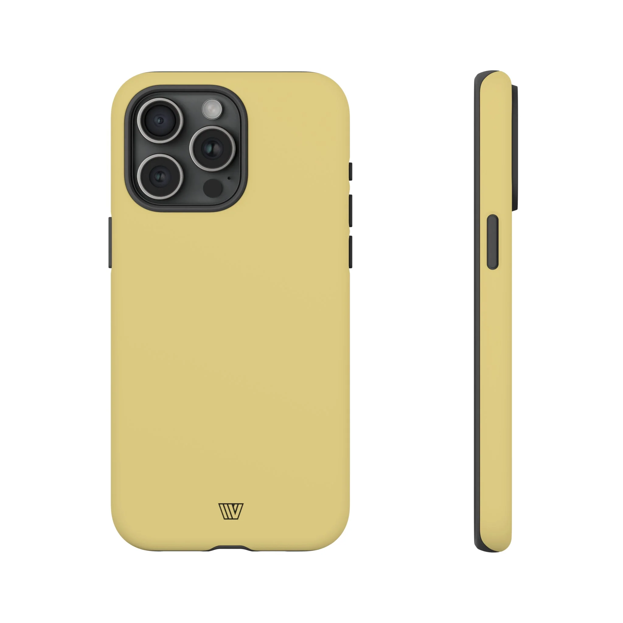 MUTED YELLOW SOLID | Tough Phone Case - Image 21