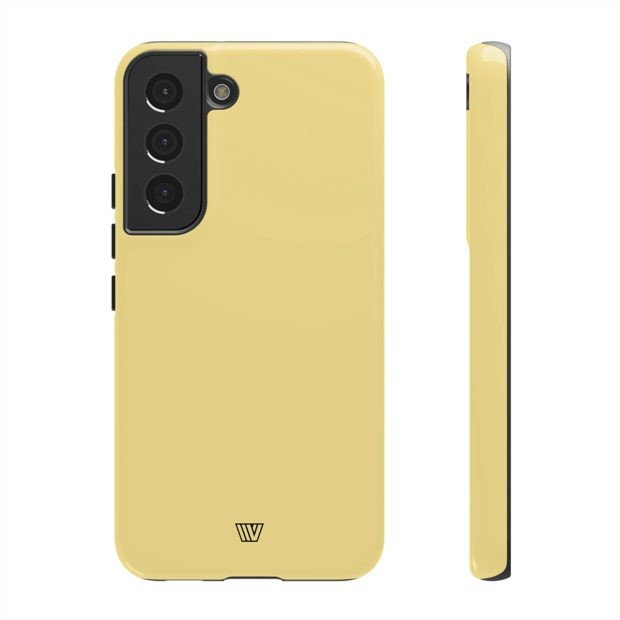 MUTED YELLOW SOLID | Tough Phone Case - Image 38