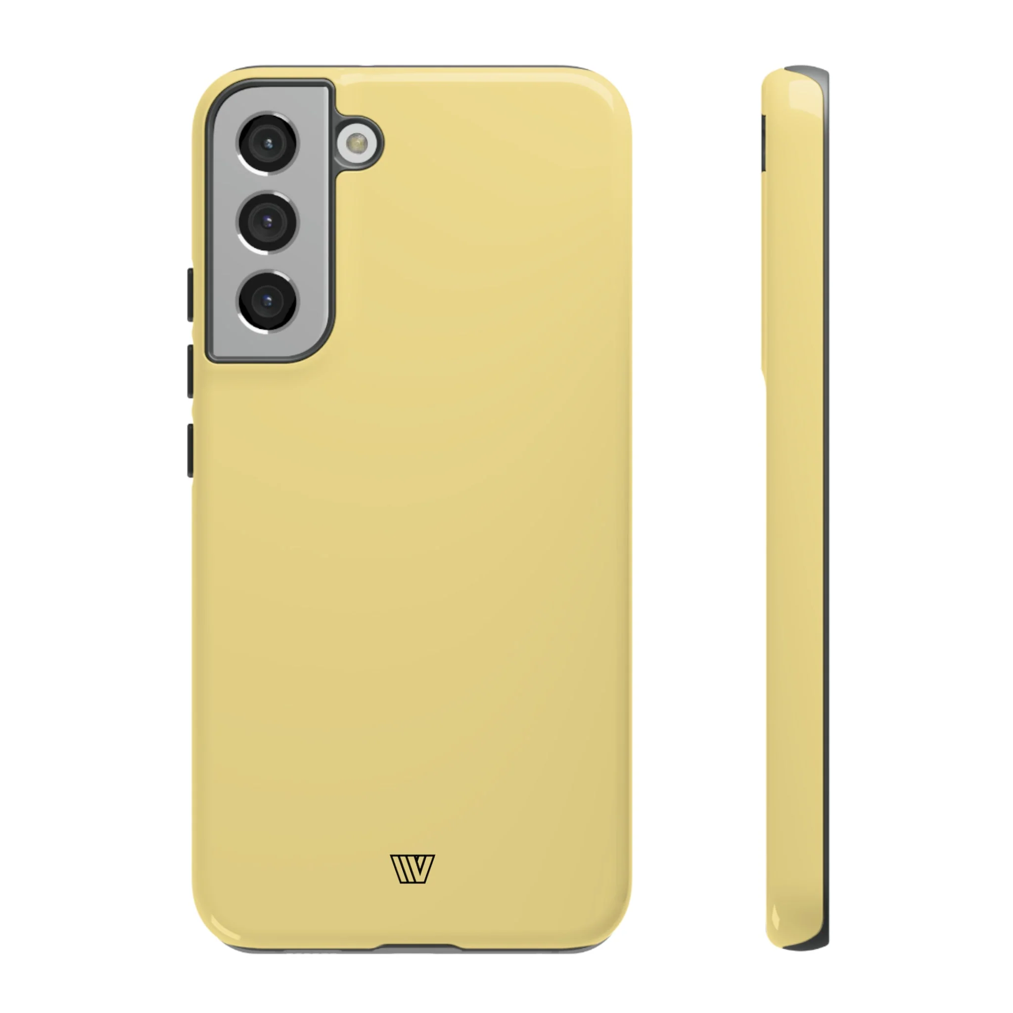 MUTED YELLOW SOLID | Tough Phone Case - Image 40