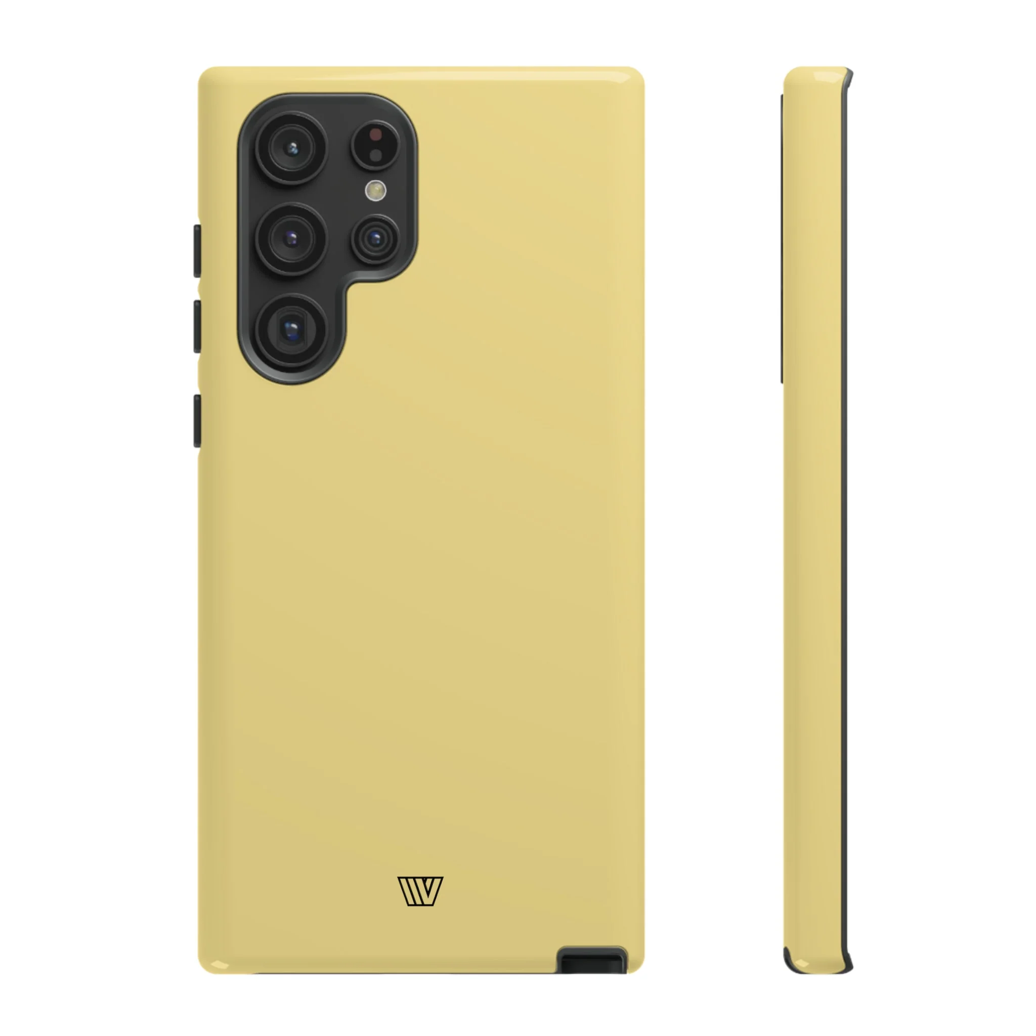MUTED YELLOW SOLID | Tough Phone Case - Image 42