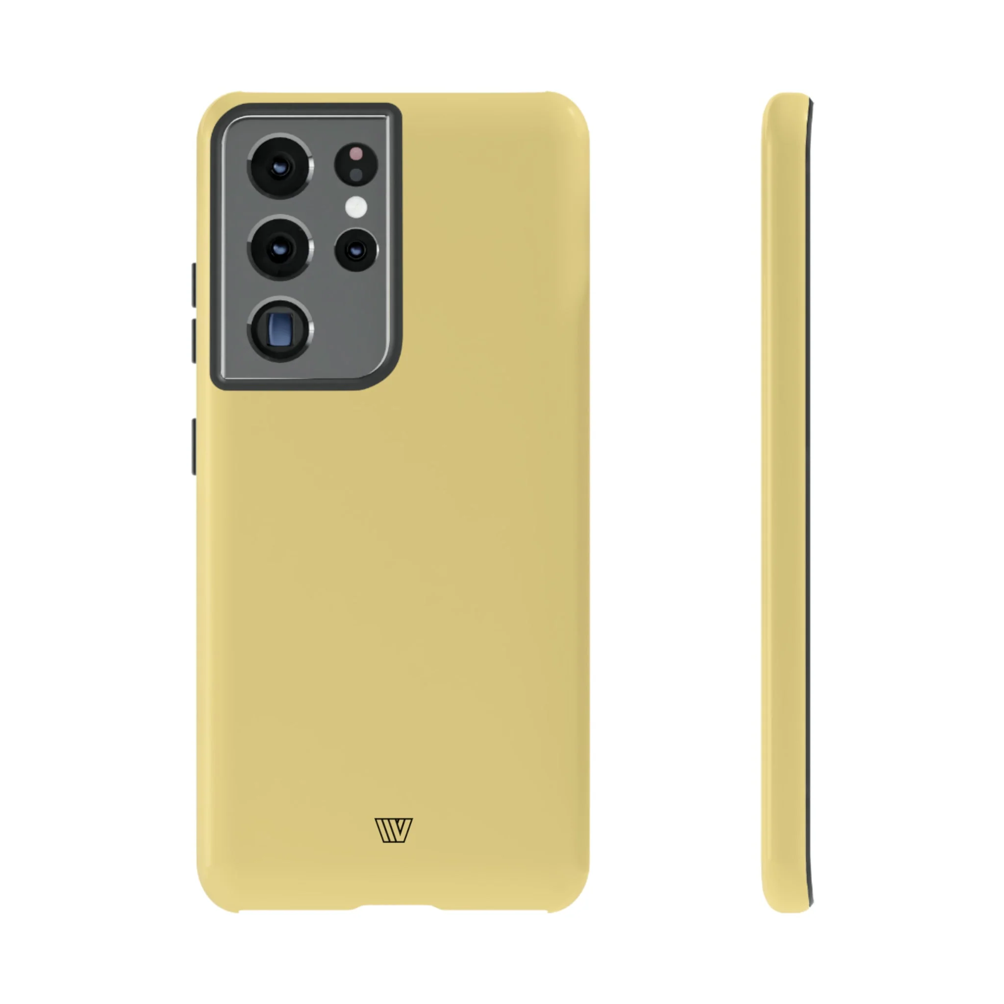 MUTED YELLOW SOLID | Tough Phone Case - Image 48