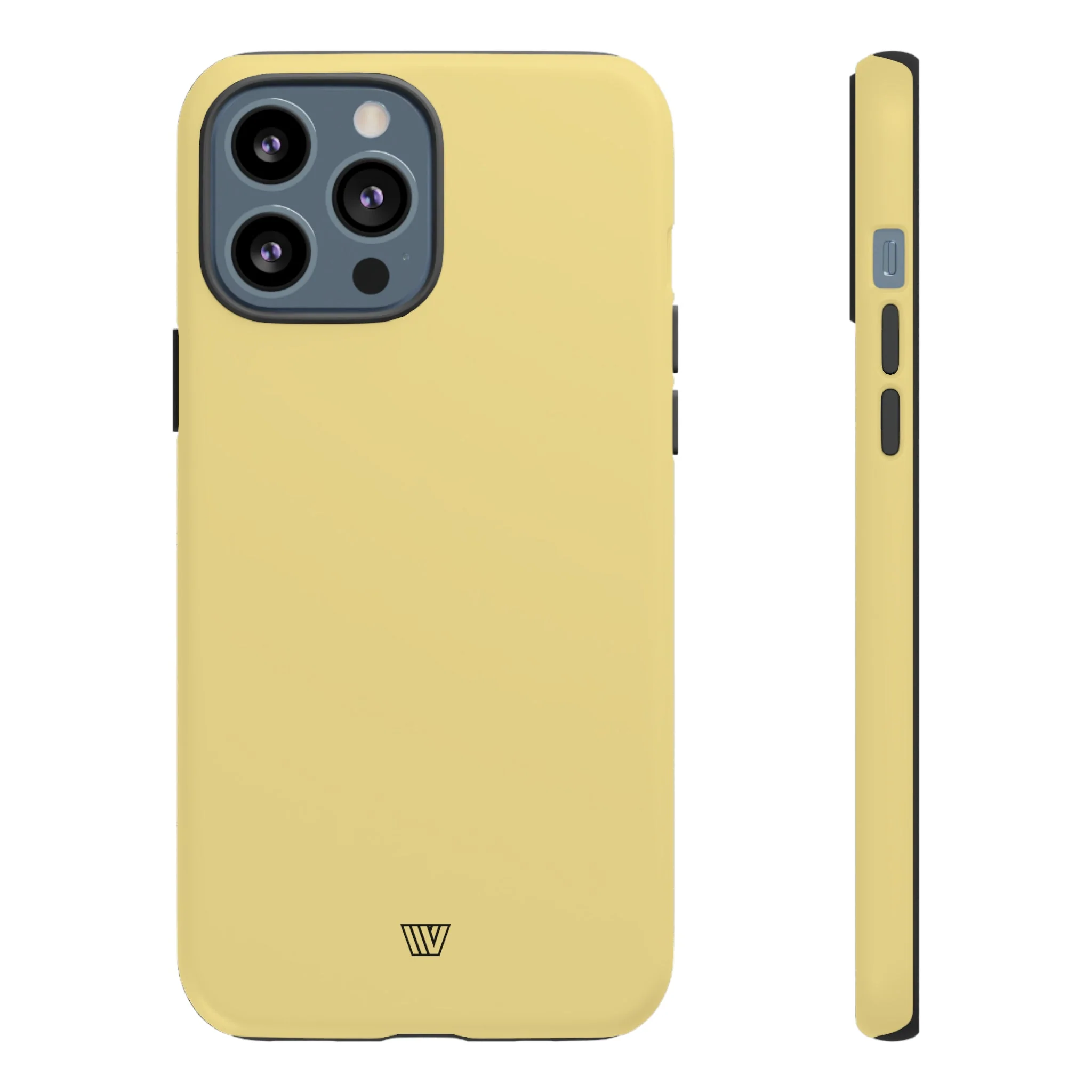 MUTED YELLOW SOLID | Tough Phone Case - Image 9