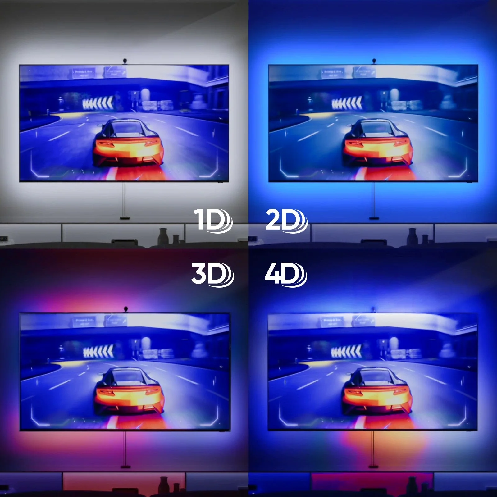 Nanoleaf 4D Screen Mirror + Lightstrip Kit  (TVs & Monitors up to 65") | Upgrade - Image 4