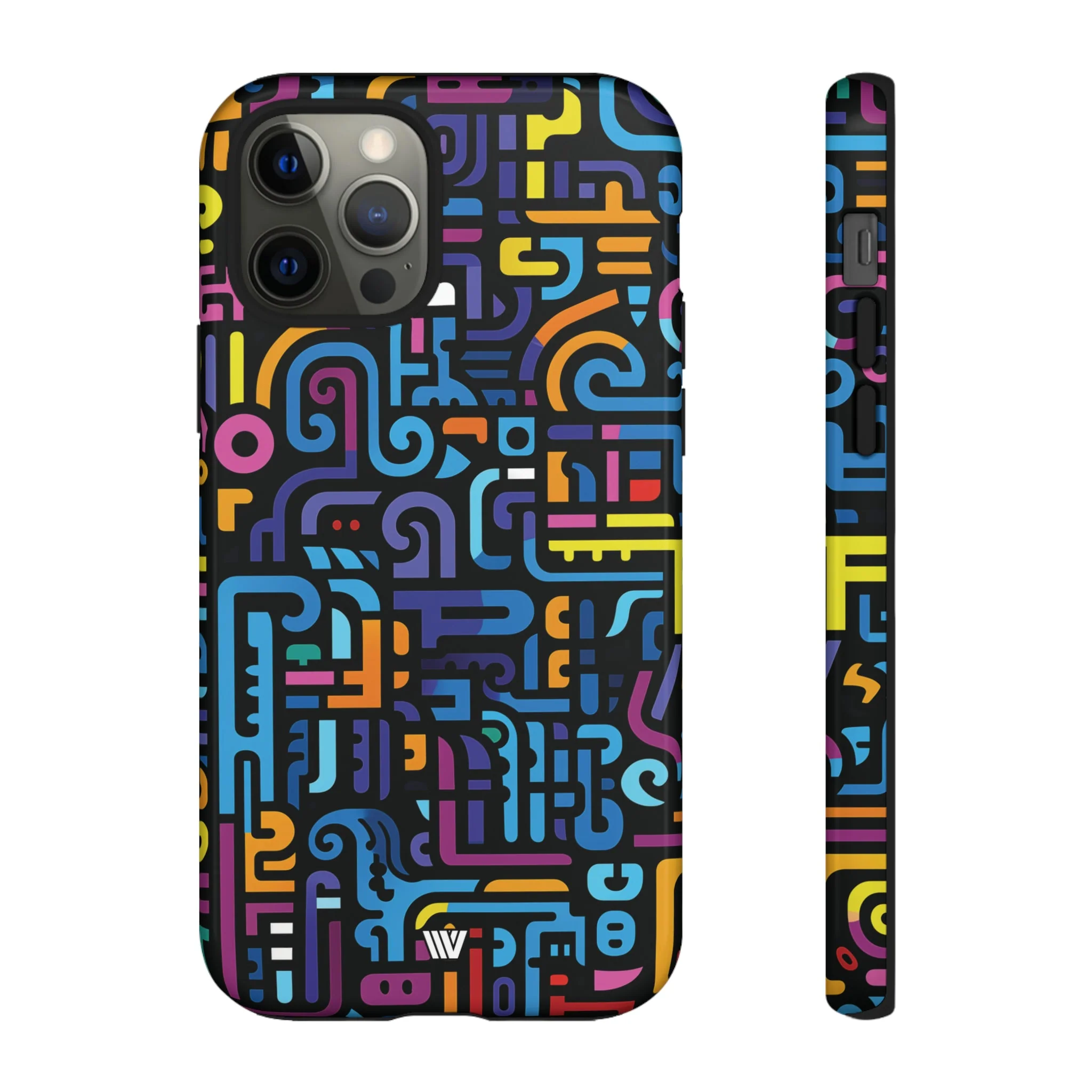 NEON GLYPHS | Tough Phone Case - Image 11
