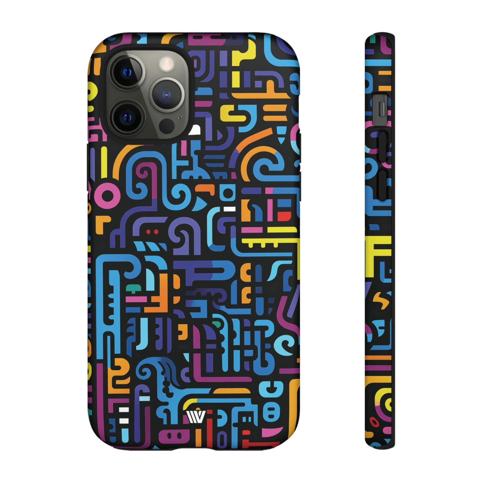 NEON GLYPHS | Tough Phone Case - Image 12