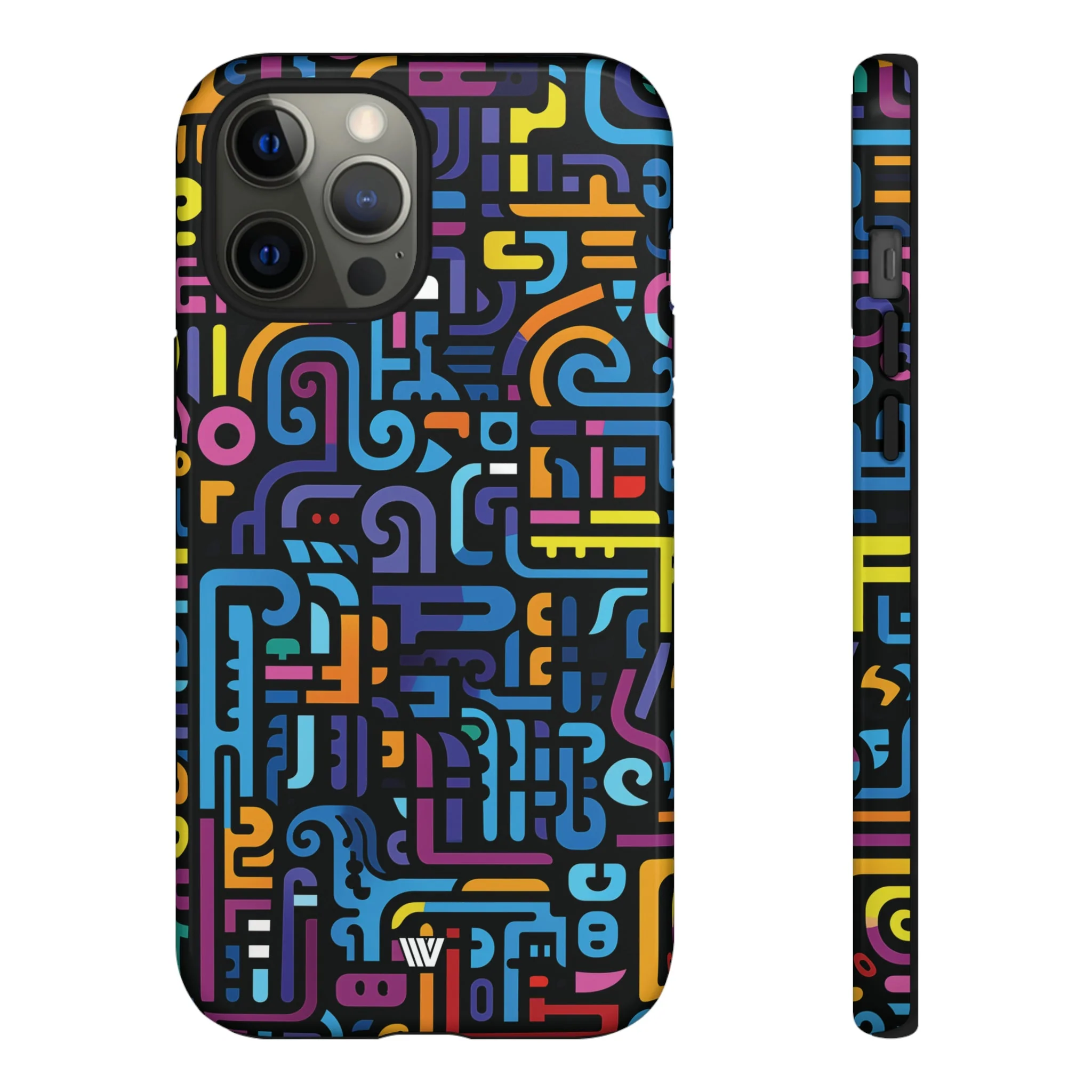NEON GLYPHS | Tough Phone Case - Image 13