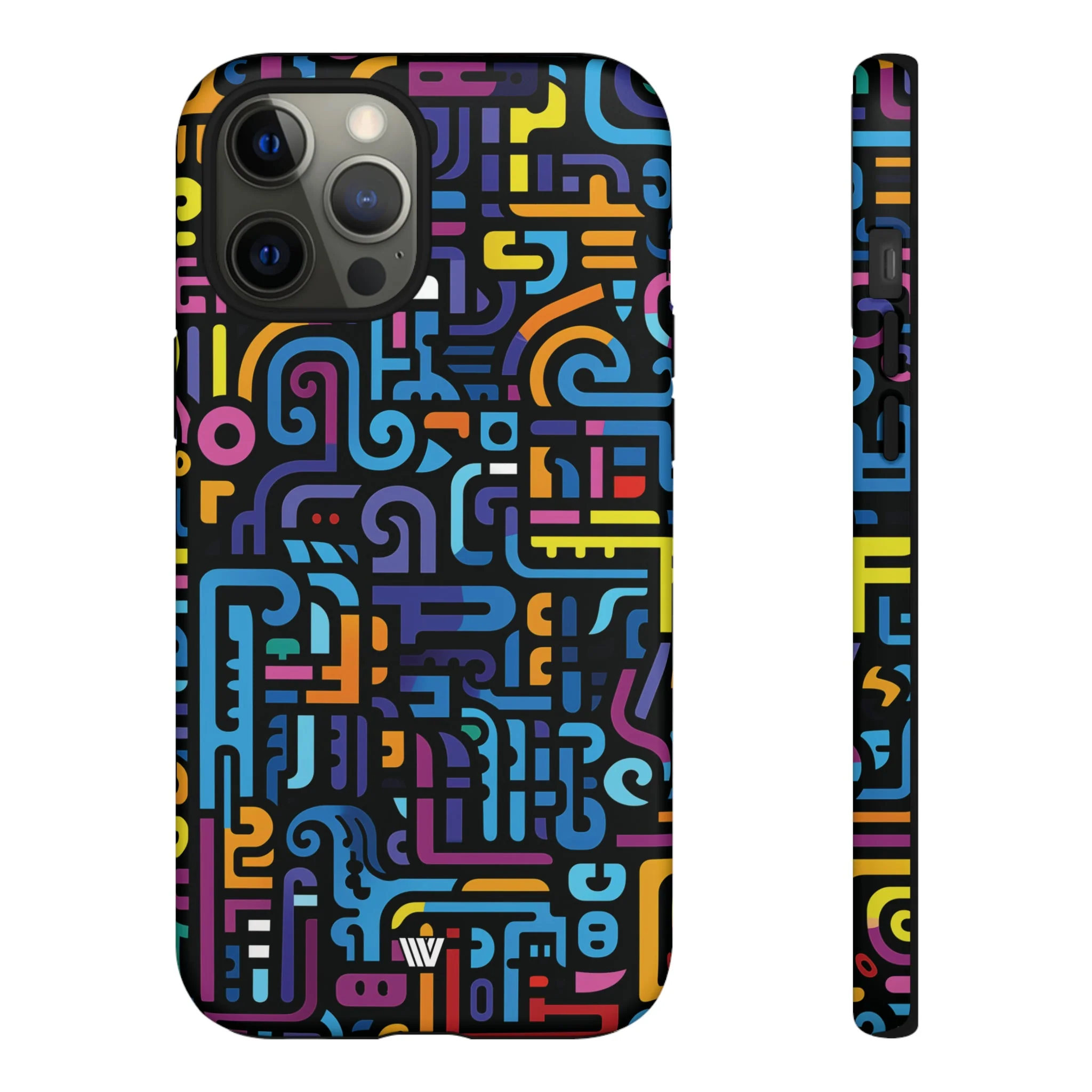 NEON GLYPHS | Tough Phone Case - Image 14